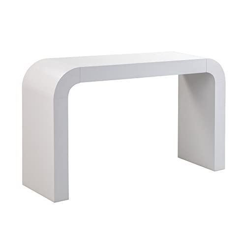 Tov Furniture Hump Wooden 54" Console Table (White) | Living Room Accent Table | Entryway Table Tov Furniture