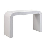 Tov Furniture Hump Wooden 54" Console Table (White) | Living Room Accent Table | Entryway Table Tov Furniture