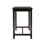 Linon Black 36 inch Counter Height Pub Claridge Table Linon