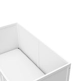 Graco Theo 3-in-1 Convertible Crib (White) - GREENGUARD Gold Certified, Converts to Toddler Bed & Daybed, Fits Standard Full-Size Crib Mattress, 4 Adjustable Mattress Heights Graco