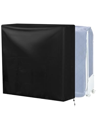 Qwork Rollaway Bed Cover, 40" x 13" x 41", Thickened Storage Cover for 38 in Folding Cot, Water & Dust Resistant, 600D Fabric Zipper QWORK
