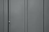 Arrow Classic Metal Shed, 12 x 17, Charcoal Arrow Shed