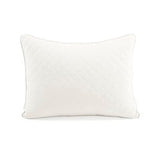 Lush Decor Ava Quilt Diamond Pattern Solid 2 Piece Oversized Bedding Blanket Bedspread Set - Twin-XL - White Lush Decor