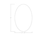 4-Person Oval Shaped Conference Table with Power and Data | Harmony Series Office Table with Matte Black Metal T- Bases | Meeting Tables for Offices, Training Rooms, and Homes | Asian Night – 6’ SKUTCHI DESIGNS INC.