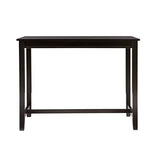 Linon Black 36 inch Counter Height Pub Claridge Table Linon