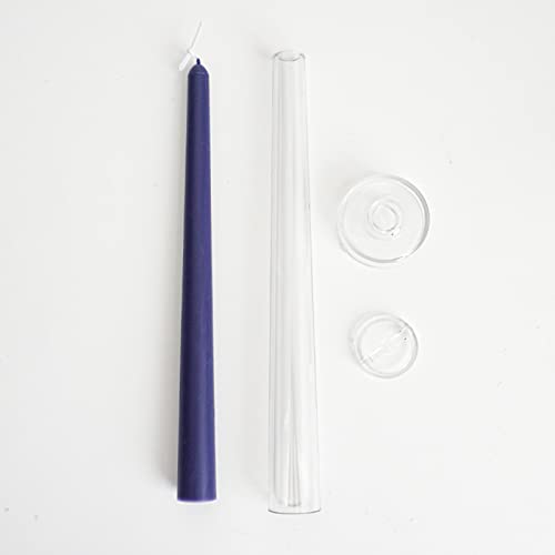 2Pack Candle Taper Mold 10.2 Inch Large Tapered Molds Candle Making Supplies Wedding Classic Dinner Candle Mold