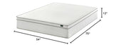 ZINUS 12 Inch Foam and Spring Hybrid Mattress [New Version], Full, Fiberglass Free, Medium Firmness, Durable Support, Certified Safe Foams & Fabric, Mattress in A Box ZINUS