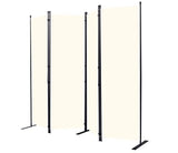 Room Divider 6FT Portable Room Dividers and Folding Privacy Screens, 88'' W Fabric Divider for Room Separation, 4 Panel Partition Room Dividers Freestanding Wall Divider Screen for Dorm Studio Office HOMSCREENER