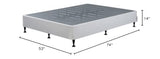 ZINUS Keenan Metal Mattress Foundation, Standing Box Spring, Headboard Brackets Included, Easy Assembly, Full Zinus