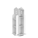 HM&DX 360° Rotating Children's Cartoon Bookshelf - Space-Saving Floor Rack for Home & Office HM&DX