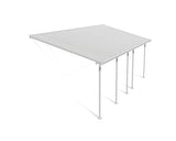 Palram HG9324 Feria Patio Cover, 10' x 24', White Palram