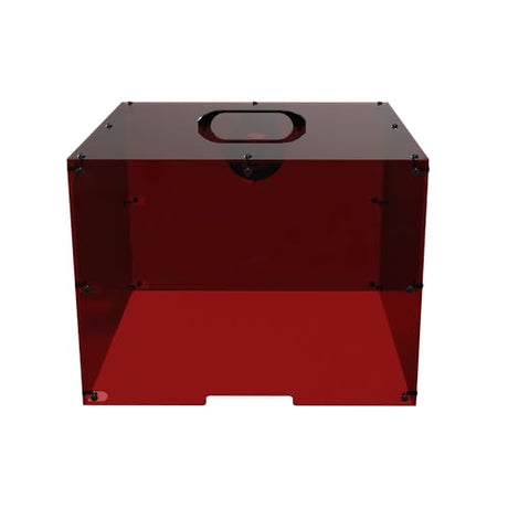 ACMER MINI Laser Engraver Protective Enclosure for Acmer S1, Fire-Resistant Silicone Fiberglass Cover, Transparent Viewing Panel, Compatible with Laser Engravers up to 300×300×230 mm ACMER