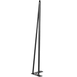VEVOR Hairpin Table Legs 20" Black Set of 4 Desk Legs 880lbs Load Capacity (Each 220lbs) Hairpin Desk Legs 3 Rods for Bench Desk Dining End Table Chairs Carbon Steel DIY Heavy Duty Furniture Legs VEVOR