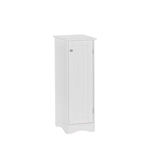 RiverRidge Ashland Slim Cabinet, White - WoodArtSupply