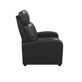 DHP Bobby Pushback Recliner Chair for Living Room, Ergonomic Comfort, Reclining Sofa Chair, Black Faux Leather DHP