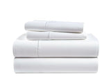 LANE LINEN 100% Egyptian Cotton Full Size Bed Sheets, Soft & Comfy Luxury Hotel Style Thick Full Size Sheets, Fully Elasticized Reinforsed Seams No Pill Natural Cooling - White Sheets LANE LINEN
