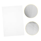 Alipis 10pcs Sheets Shrink Film Hot Heat Shrink Making for Shrinking Craft Art Maker Jewelry Shrinkable Wrapping Key Material Supply Heat Shrink Material Transparent Alipis