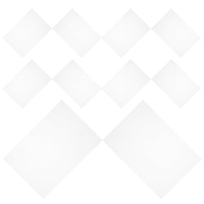 Alipis 10pcs Sheets Shrink Film Wrapping Maker Jewelry Crafts Hot Making Shrinking for Shrinkable Art Heat Key Material Supply Handicraft Supply Transparent Bops