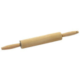 Rocky Mountain Goods Large Classic Wood Rolling Pin with Handles - 17” Rolling Pin for Dough, Baking, Pizza, Cookies, Pie - Moisture Resistant Wood - Easy to Clean Rocky Mountain Goods