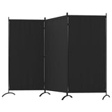 Kecreque Room Divider 3 Panel Room Dividers and Folding Privacy Screens with 4 Curved Metal Feet Partition Wall Divider,Cubicle Wall for Office Partitions,Bedrooms, Dining Rooms, Dorm Rooms Kecreque