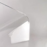 NEJHC Acrylic Console Table, 37.5” L Thick Modern Entryway Table for Hallway, Living Room, Clear Acrylic Desk, 37.5” W x 29.25” H x 15.25” D, 220LBS Weight Capacity NEJHC