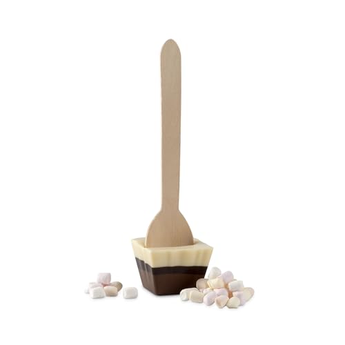 Perfect Stix 6.25" Wooden Cutlery Spoons- Pack of 250ct,Light Brown Perfect Stix
