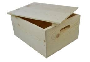 Poole & Sons Inc. Wooden Drop Top Box With Hand Holes, 13 1/2 x 11 3/8 ...