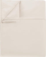 Good Sleep Bedding Flat Sheet Twin XL - 1 Pc, 100% Egyptian Cotton Flat Extra Long Twin Sheets for Dorm, 800 TC Twin XL Flat Sheet, Luxury Soft Flat Bed Sheets - Ivory Good Sleep Bedding