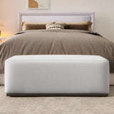Simple and Elegant Footstool Bench