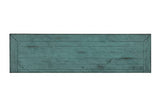 Martin Svensson Home Garden District Rustic Turquoise Solid Wood 65" TV Stand Martin Svensson Home