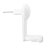 TOBBOMEY Crank Handle for Height-Adjustment: 6x50mm Hex Shaft Manual Revolving Hand Crank Replacement for Study Desk Router Lift Tables Sit Stand Table Workbench Industrial Tool TOBBOMEY