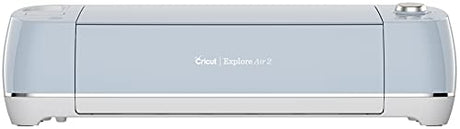 Cricut Explore Air 2 - A DIY Cutting Machine for all Crafts, Create Customized Cards, Home Decor & More, Bluetooth Connectivity, Compatible with iOS, Android, Windows & Mac, Blue, 2006519 Cricut