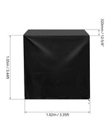 Qwork Rollaway Bed Cover, 40" x 13" x 41", Thickened Storage Cover for 38 in Folding Cot, Water & Dust Resistant, 600D Fabric Zipper QWORK