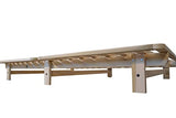KD Frames Ekko Platform Bed - Full Bed Frame - Unfinished Wood Bed Frame - Natural, Minimalist Bed - Floating Bed Design - Easy Assembly, No Box Spring Needed - Solid Wood Full Platform Bed KD Frames