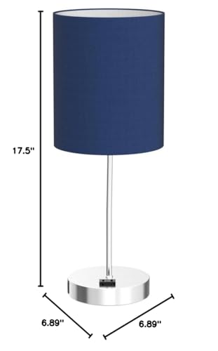 𝟮𝟬𝟮𝟯 𝗡𝗘𝗪 Set of 2 Touch Control Table Lamps with 2 USB & AC Outlet, 3-Way Dimmable Bedside Nightstand Lamps for Bedroom Living Room Nursery, 800 Lumens 5000K Daylight Bulbs Included Lynnoland