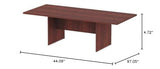 Alera ALEVA719642MC 94.5 in. x 41-3/8 in. x 29.5 in. Valencia Series Conference Rectangle Table - Medium Cherry - VA719642MC Alera