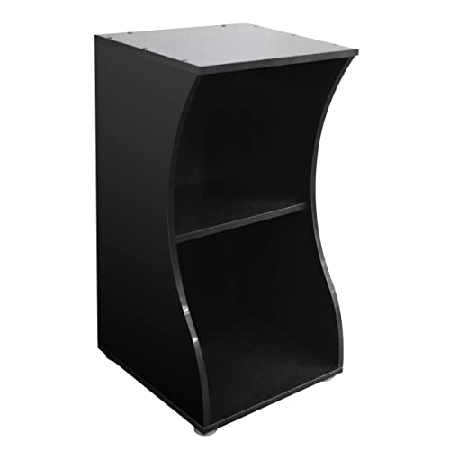 Hagen Fluval Flex 15 Aquarium Stand - Fish Tank Stand for 57 L or 15 US Gal Tanks - 16.3" x 14.4" x 29.5" - Black - WoodArtSupply