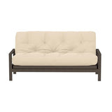 Royal Sleep Products by The Futon Factory 10 inch Foam Futon Mattress - Ivory Solid Fabric- Twin Size - CertiPUR Certified Foams - Made in USA - (Frame not Included) Royal Sleep Products