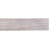 SEI Furniture Brexlyn Faux Stone Top Console Table in Champagne and White Southern Enterprises
