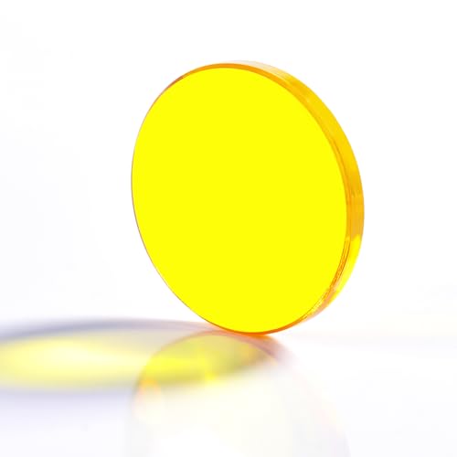 CNCOLETECH CO2 Laser Lens Dia:18mm FL:4" or 101.6mm Laser Mirror CVD ZnSe Focus Focal Lens for CO2 Laser Engraving Cutting Engraver/Cutter 40W-200W CNCOLETECH