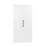 Prepac HangUps Wardrobe Storage Cabinet, 20"D x 36"W x 72"H, White Prepac