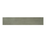 Knocbel Retro Console Table with 4 Drawers and Open Shelf, Vintage Sofa Tables with Slim Legs for Entryway Living Room 59.8" W x 11" D x 34" H Grey Wash Knocbel