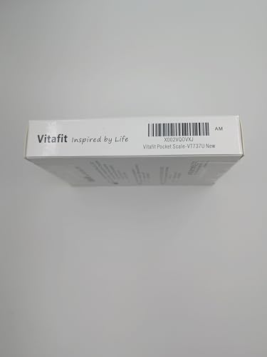 Vitafit 500g Digital Pocket Scale,High Accuracy Assured by Scale Professional Factory Since 2001, Gram Scale 0.01g for Multifunction: Lab,Food, Kitchen,Coffee,Jewelry; Black Vitafit