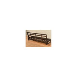 HomeStock Full Size Futon Frame Set - Convertible Sofa Bed for Living Spaces Frame Only HomeStock