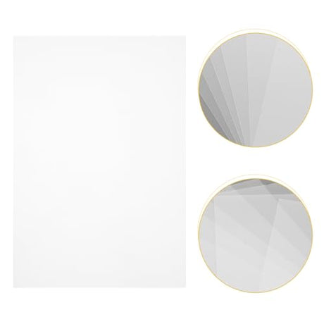Alipis 10pcs Sheets Shrink Film Wrapping Maker Jewelry Crafts Hot Making Shrinking for Shrinkable Art Heat Key Material Supply Handicraft Supply Transparent Bops Alipis