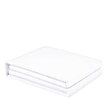 FreshCulture Queen Flat Sheet - Hotel Quality Queen Flat Sheet Only - Brushed Microfiber Top Sheet - Ultra Soft & Breathable - Wrinkle-Free - Easy Care - Single Flat Sheet (Queen, White) FreshCulture