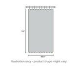 NICETOWN Room Separating Divider, Room Divider Curtain Screen Partition, Function Thermal Blackout Patio Door Panel, Sliding Door Insulated Curtain for Patio, Black, 8.3ft Wide x 10ft Long NICETOWN