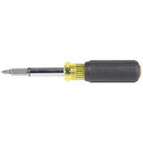 Klein Tools 32500MAG Magnetic Multi-Bit Screwdriver / Nut Driver, 11-in-1 Multi Tool with 8 Bits, 3 Nut Driver Sizes, Cushion Grip Handle Klein Tools
