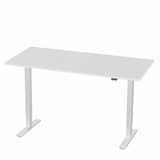 VIVO Electric 60 x 30 inch Stand Up Desk, Height Adjustable, White Top White Frame, Home and Office Furniture Sets, DESK-KIT-0W6W VIVO
