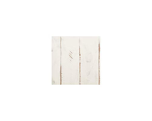 Signature Design by Ashley Wystfield Farmhouse Chair Side End Table with Cabinet Door for Storage, White & Brown with Distressed Finish Signature Design by Ashley